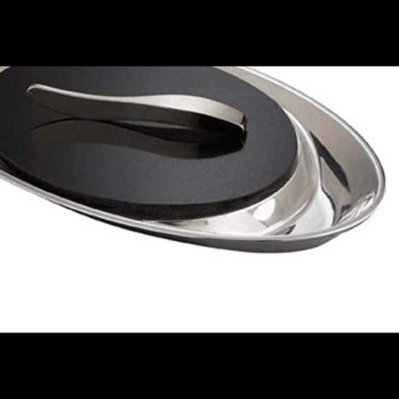 🌷NAMBE ROCKS CHEESE TRAY WITH KNIFE NWT. - Picture 4 of 5